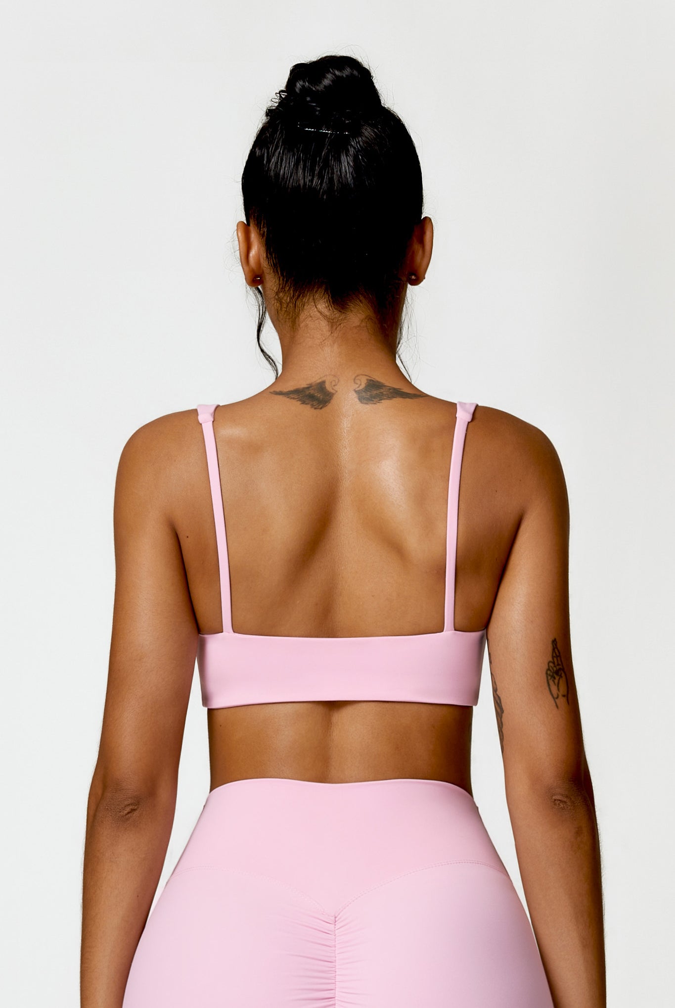Camila Sports Bra Pink with Comfortable and Supportive Nylon by BOTA Official