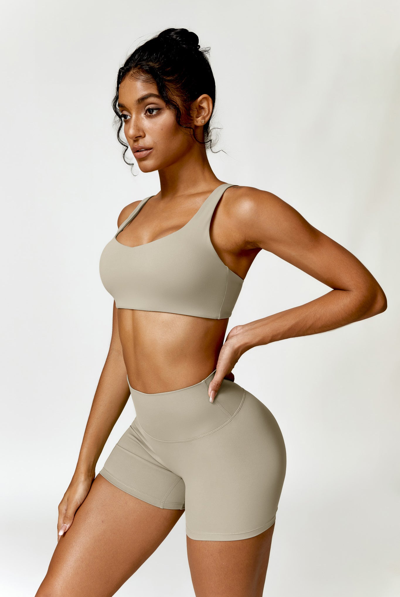 Camila Sports Bra for Workout in Nude | Comfy & Versatile Bra by BOTA Official
