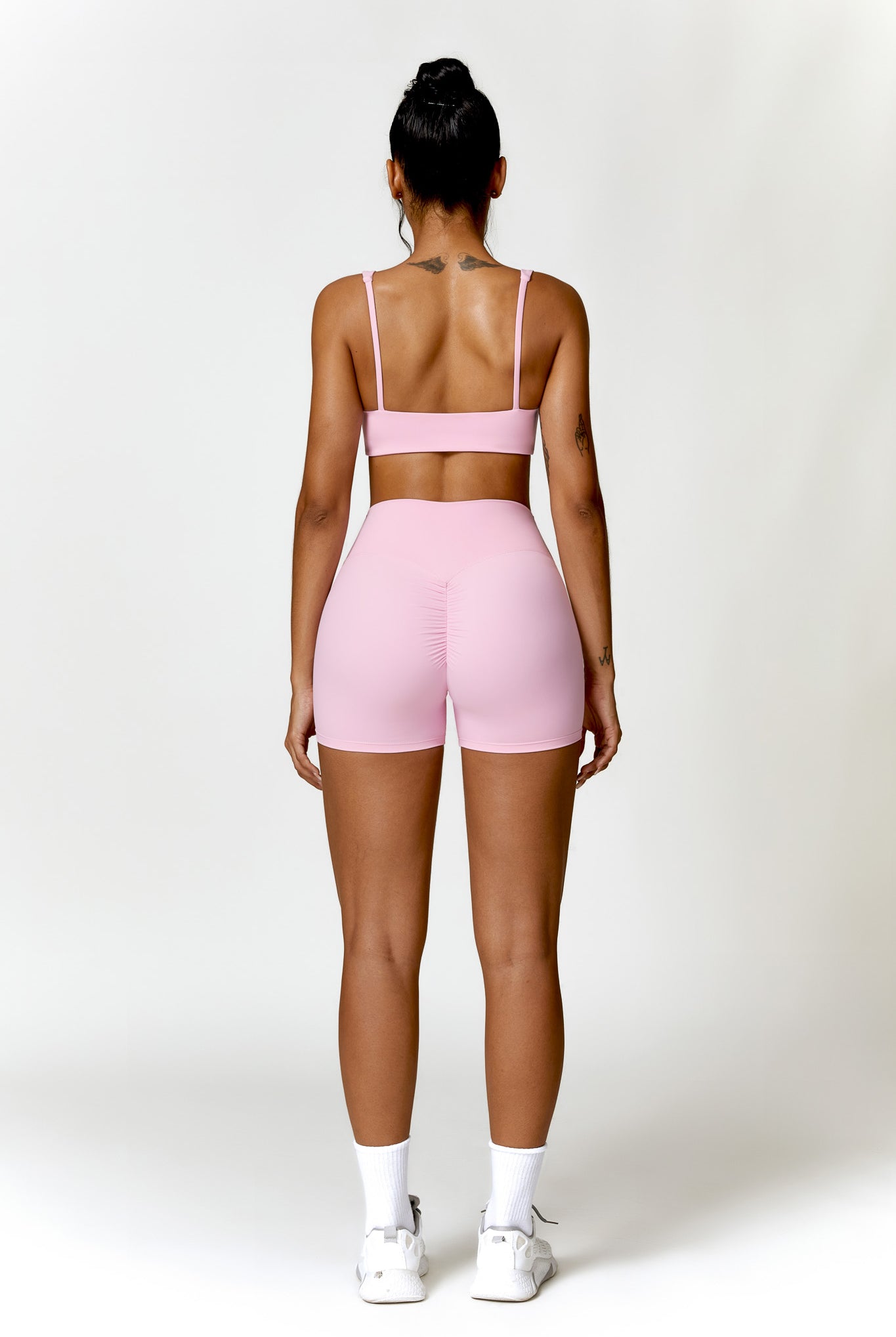 Camila Sports Bra Pink with Comfortable and Supportive Nylon by BOTA Official
