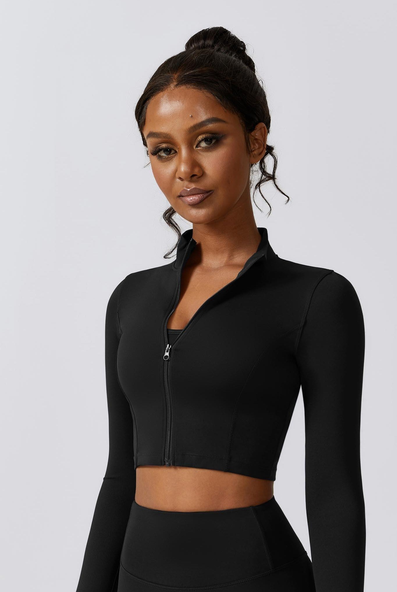 Flex Jacket Black for Yoga and Pilates | Stylish & Cozy Jacket By BOTA Official