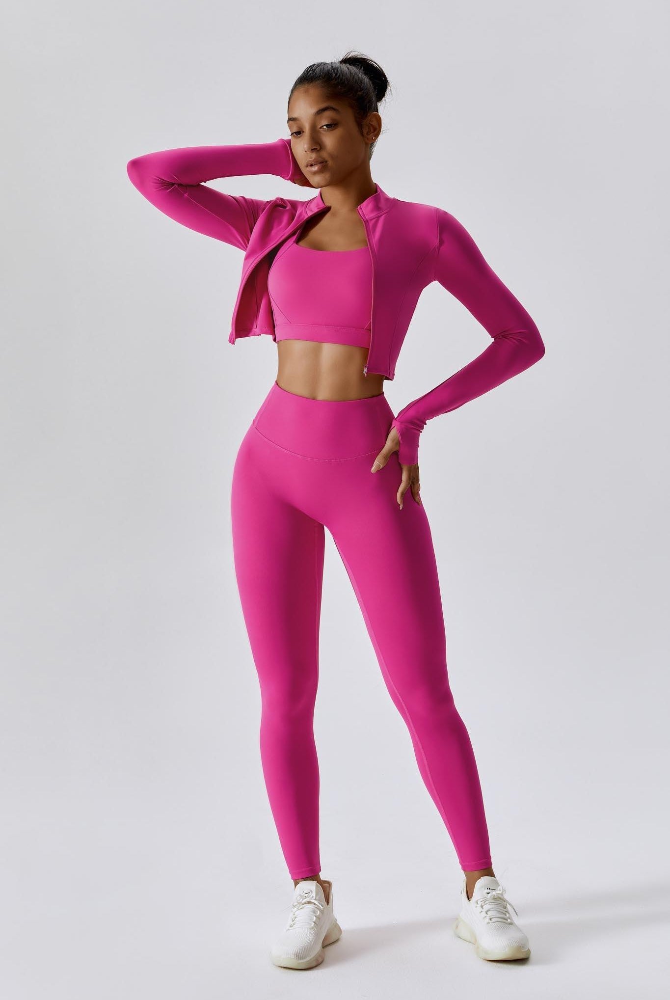 Flexible Magenta Jacket with Lightweight Nylon By BOTA Official
