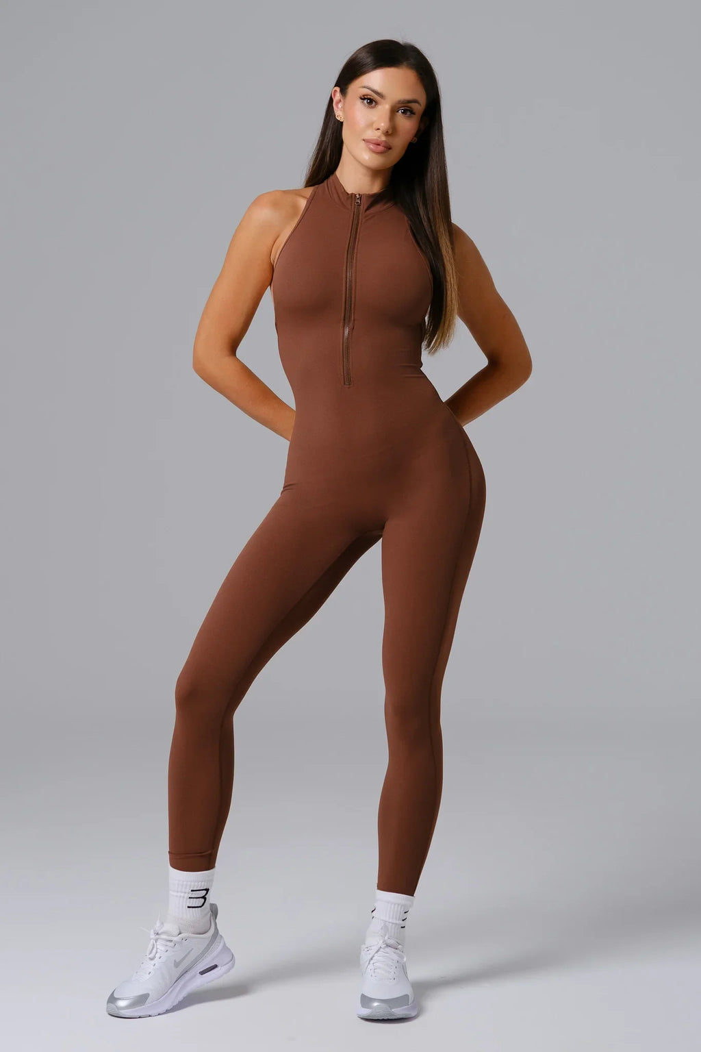 Anita Jumpsuit - Mocha (FINAL SALE)