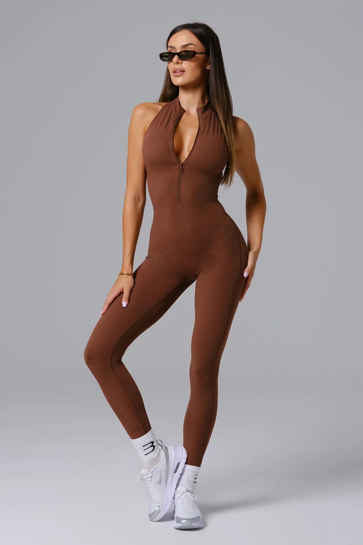 Anita Jumpsuit - Mocha (FINAL SALE)