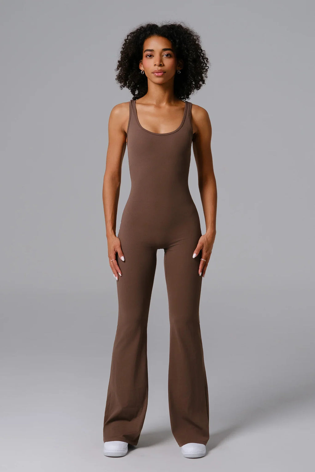 Ariana Jumpsuit - Ash Brown (FINAL SALE)
