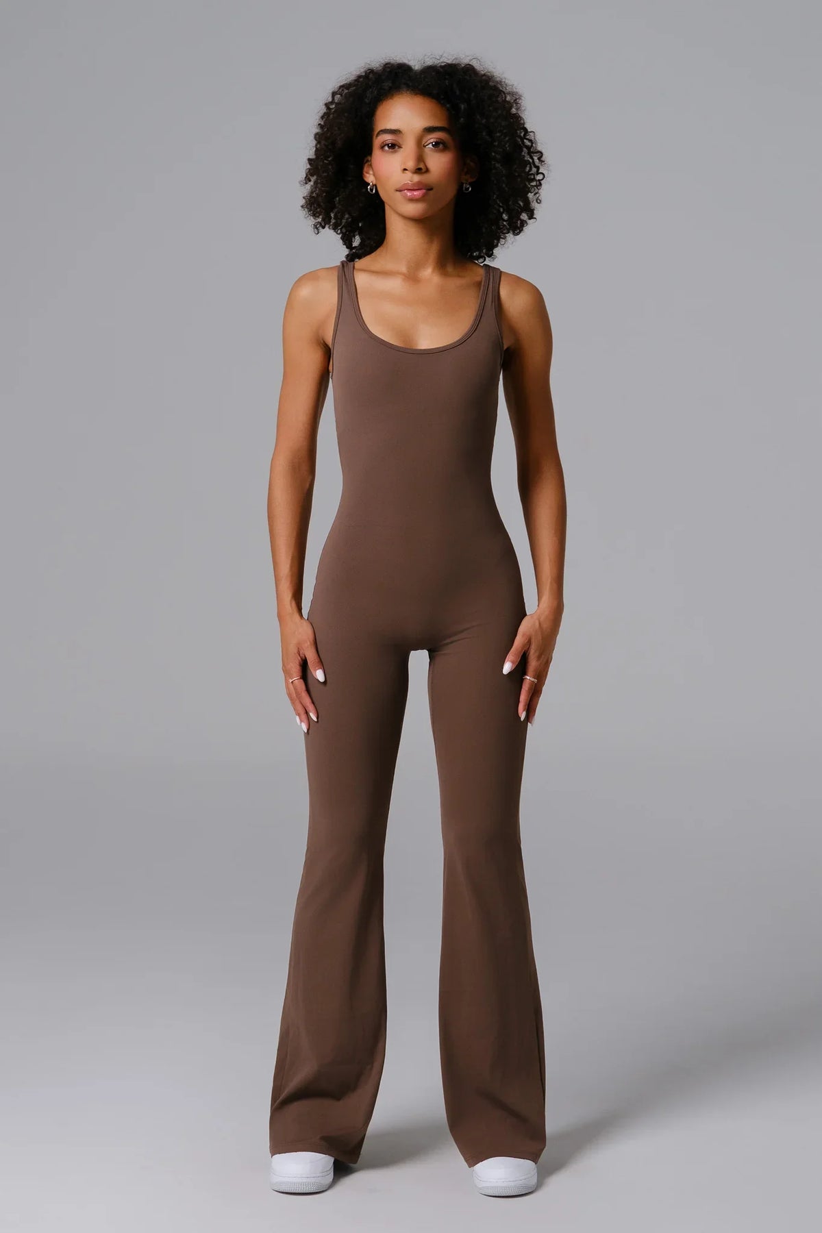 Ariana Jumpsuit - Ash Brown (FINAL SALE)