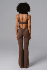 Ariana Jumpsuit - Ash Brown (FINAL SALE)