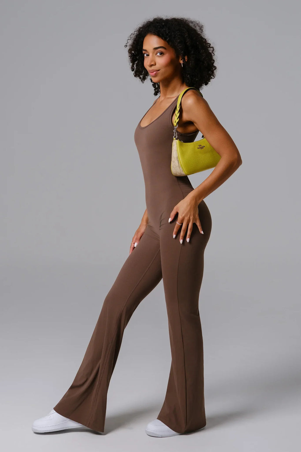 Ariana Jumpsuit - Ash Brown (FINAL SALE)