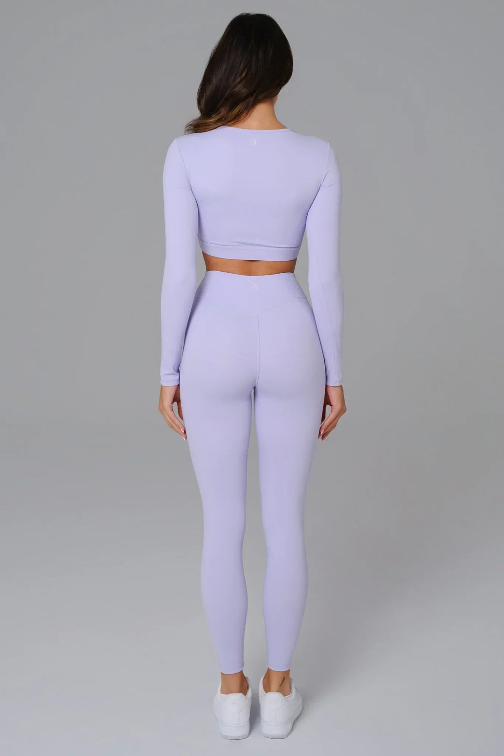 Ashley V-Waist Leggings - Wisteria (FINAL SALE)