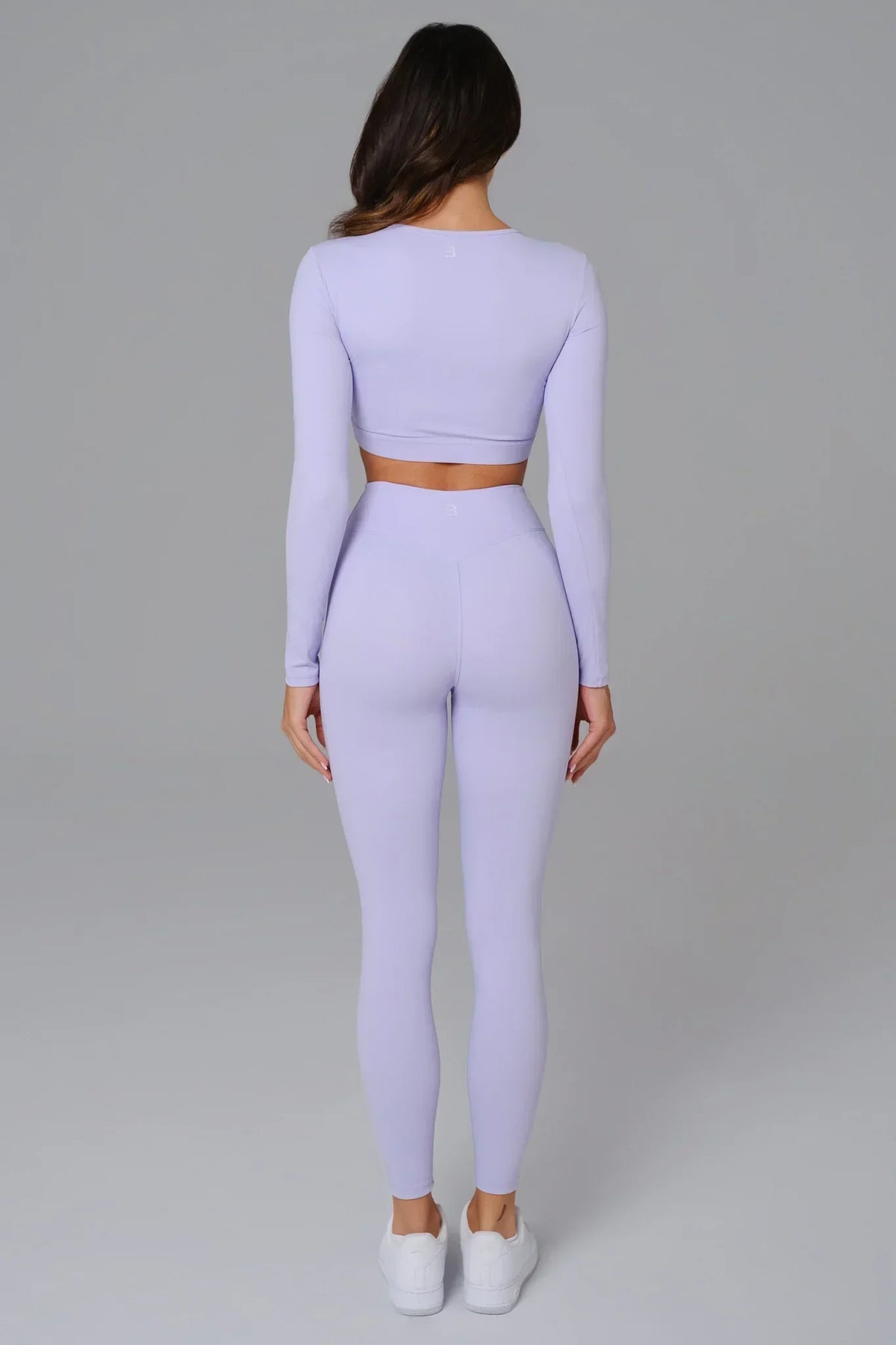 Ashley V-Waist Leggings - Wisteria (FINAL SALE)