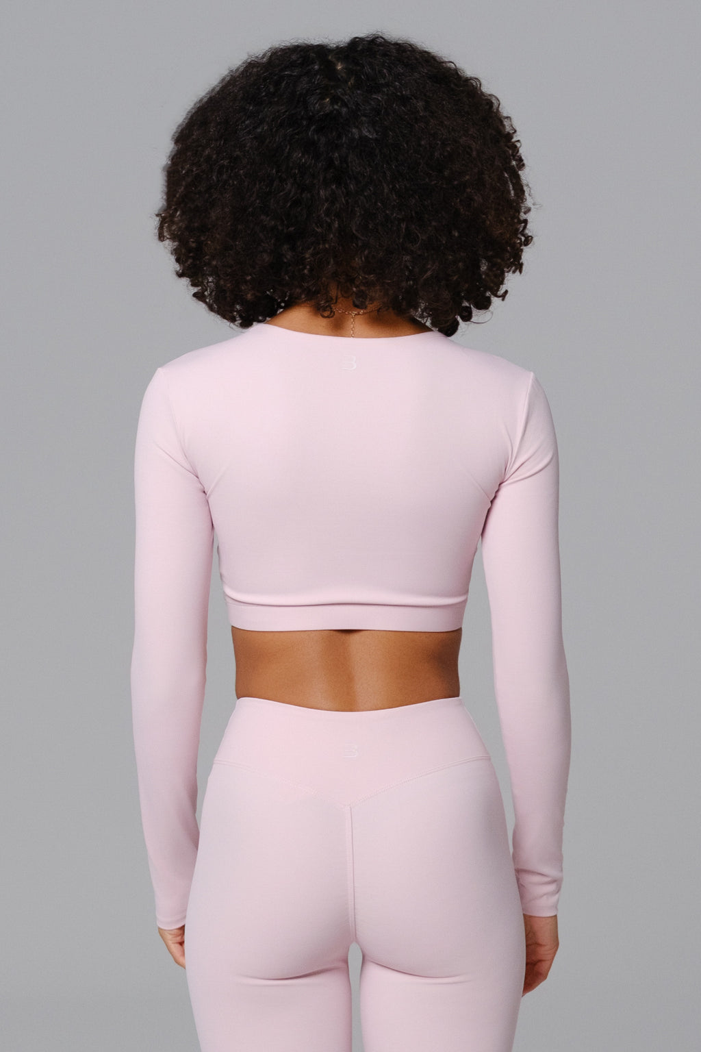 Ashley Long Sleeve Top - Blush Pink (FINAL SALE)