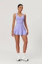 Comfortable Lavender Mini Dress for Sports and Casual Wear By BOTA Official