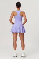 Comfortable Lavender Mini Dress for Sports and Casual Wear By BOTA Official