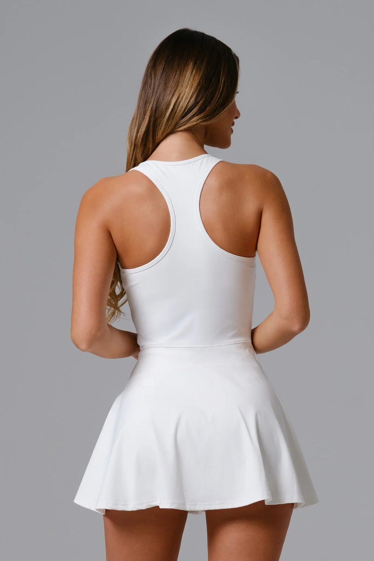 Audrey Mini Dress - White (FINAL SALE)