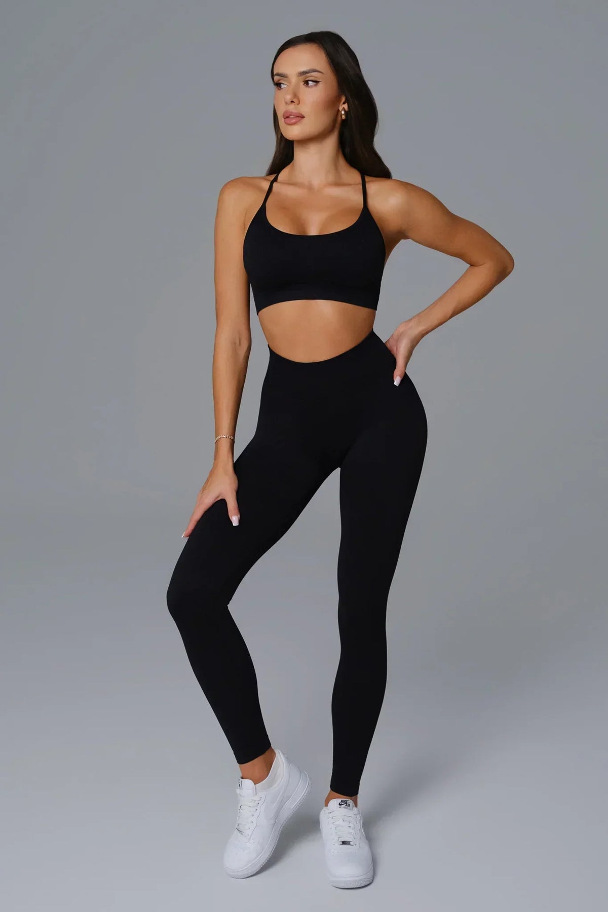 Briana Seamless Leggings - Black
