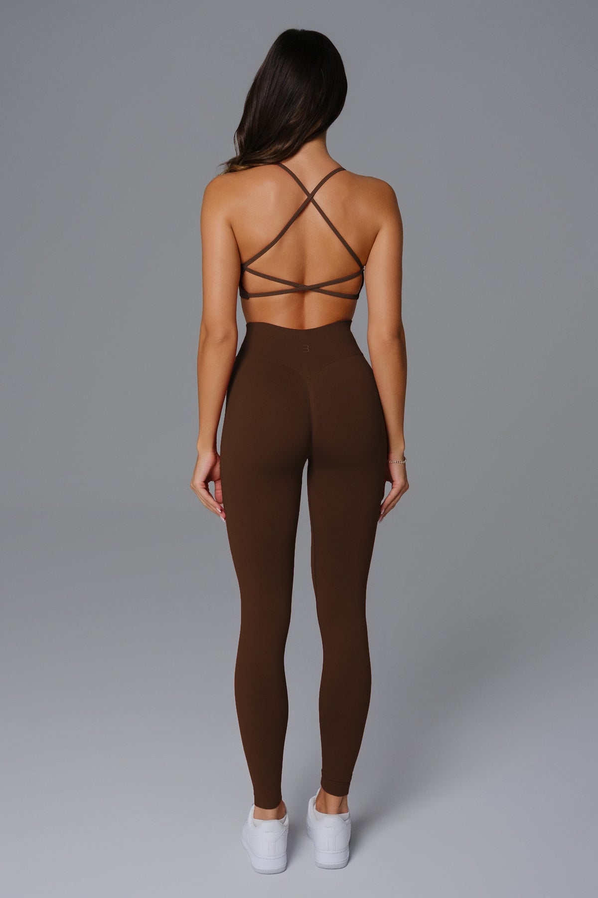 Briana Seamless Leggings - Dark Brown (FINAL SALE)