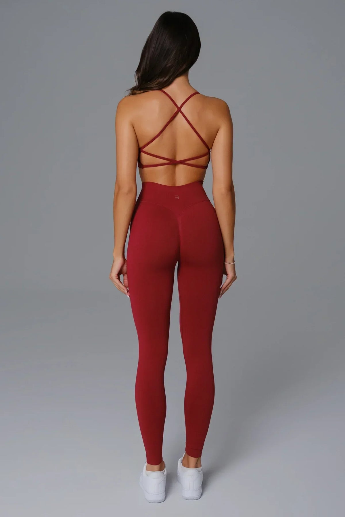 Briana Seamless Leggings - Maroon