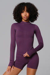 Briana Sculpting Jacket - Purple (FINAL SALE)