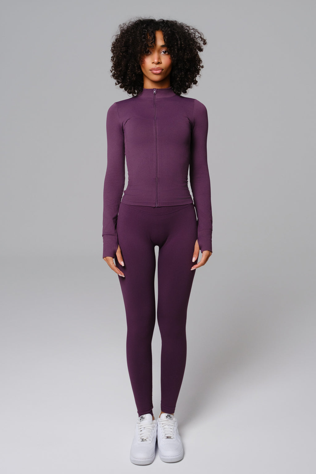 Briana Sculpting Jacket - Purple (FINAL SALE)