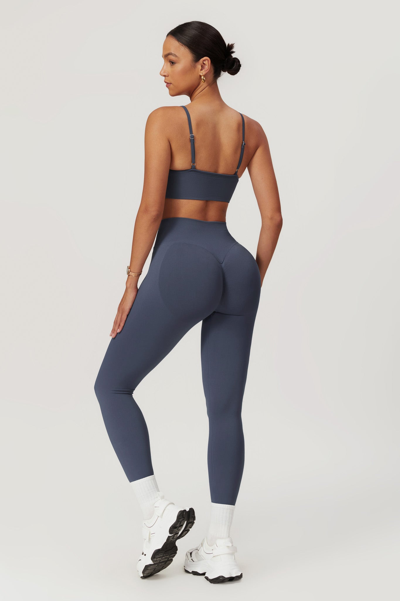 Racing Pistachio Checkered Leggings