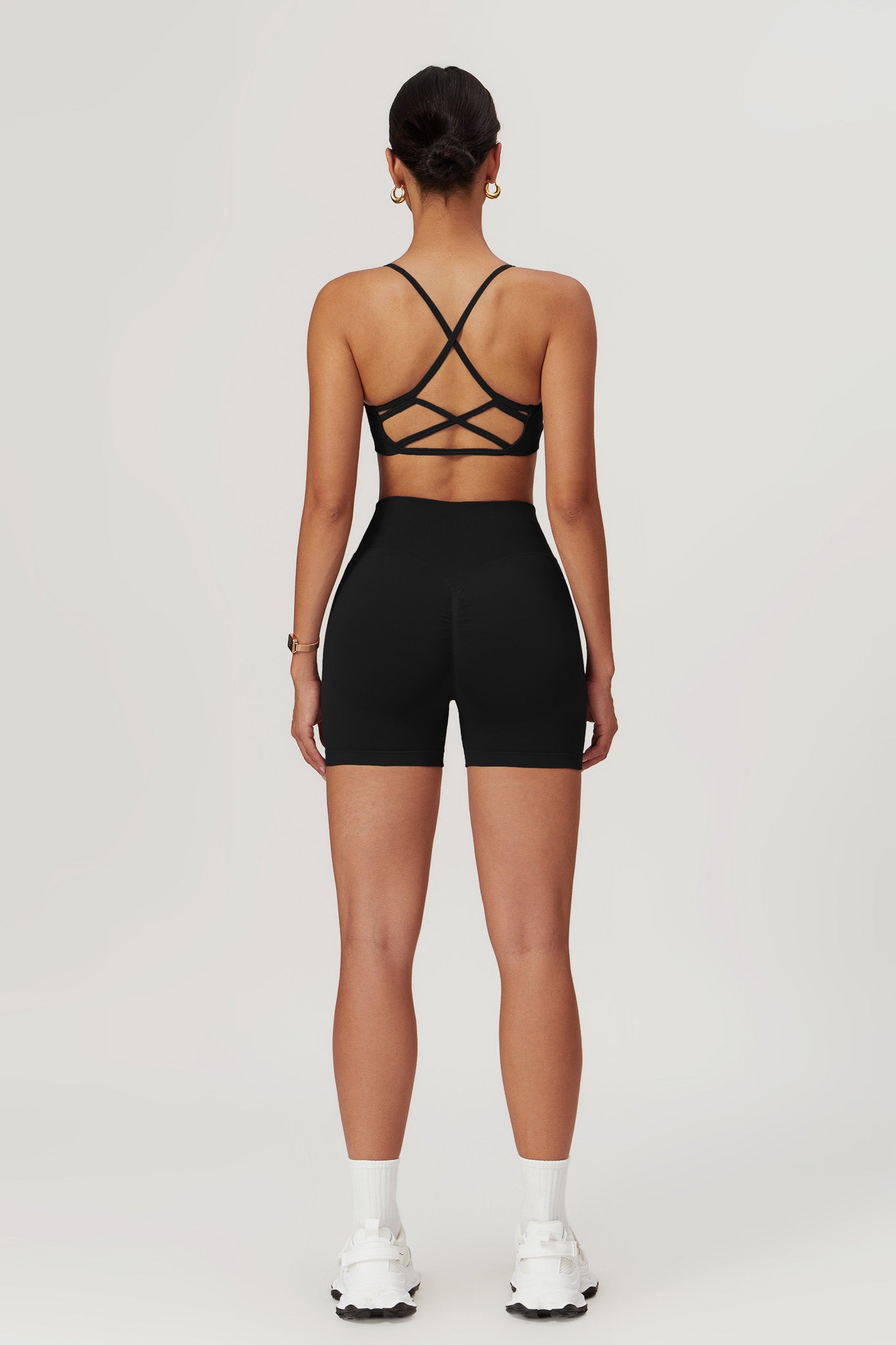 Briana Black Sports Bra for Workout and Everyday Errands by BOTA Official