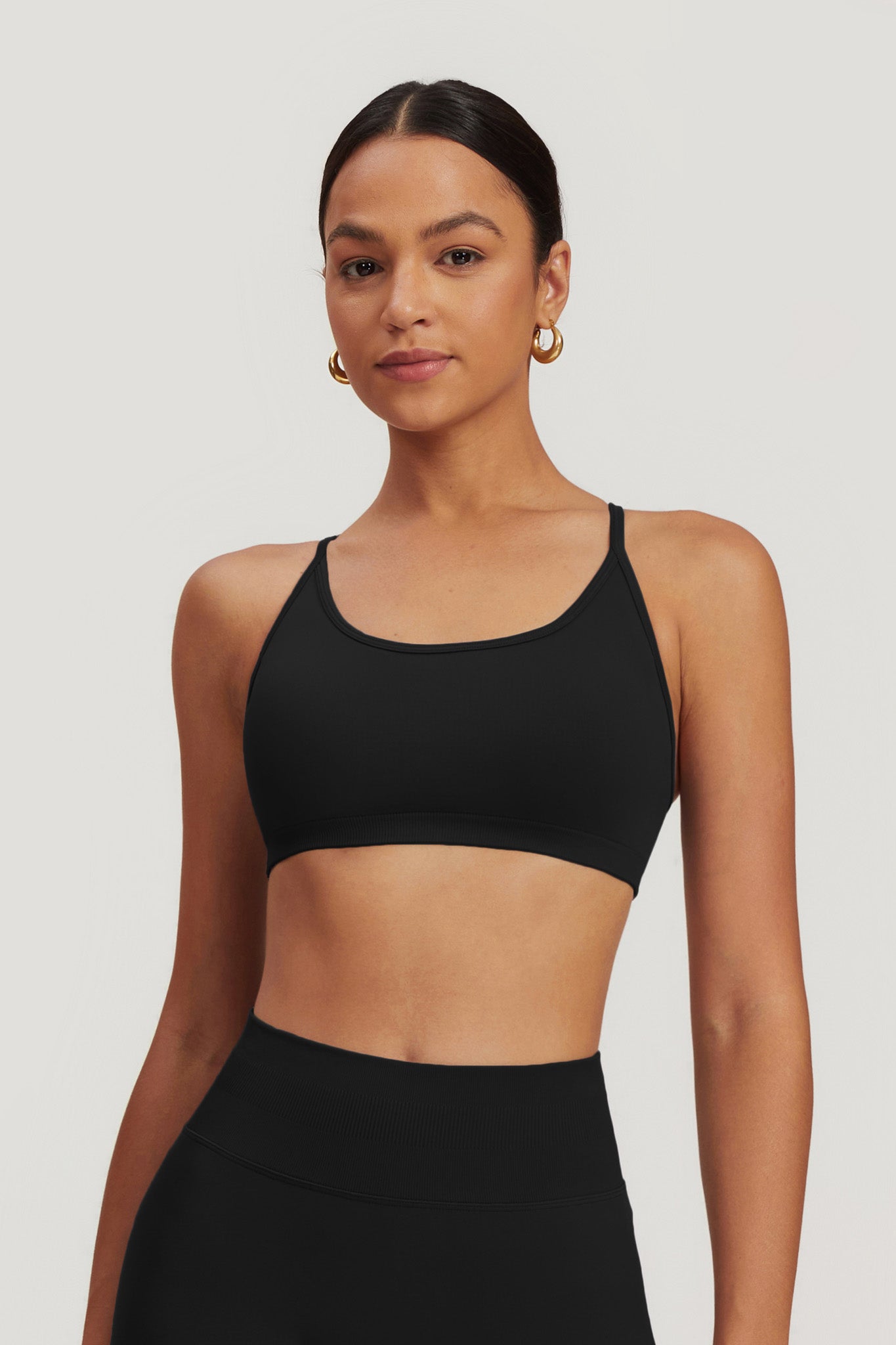 Briana Black Sports Bra for Workout and Everyday Errands by BOTA Official