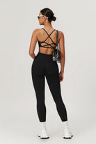 Briana Black Sports Bra for Workout and Everyday Errands by BOTA Official