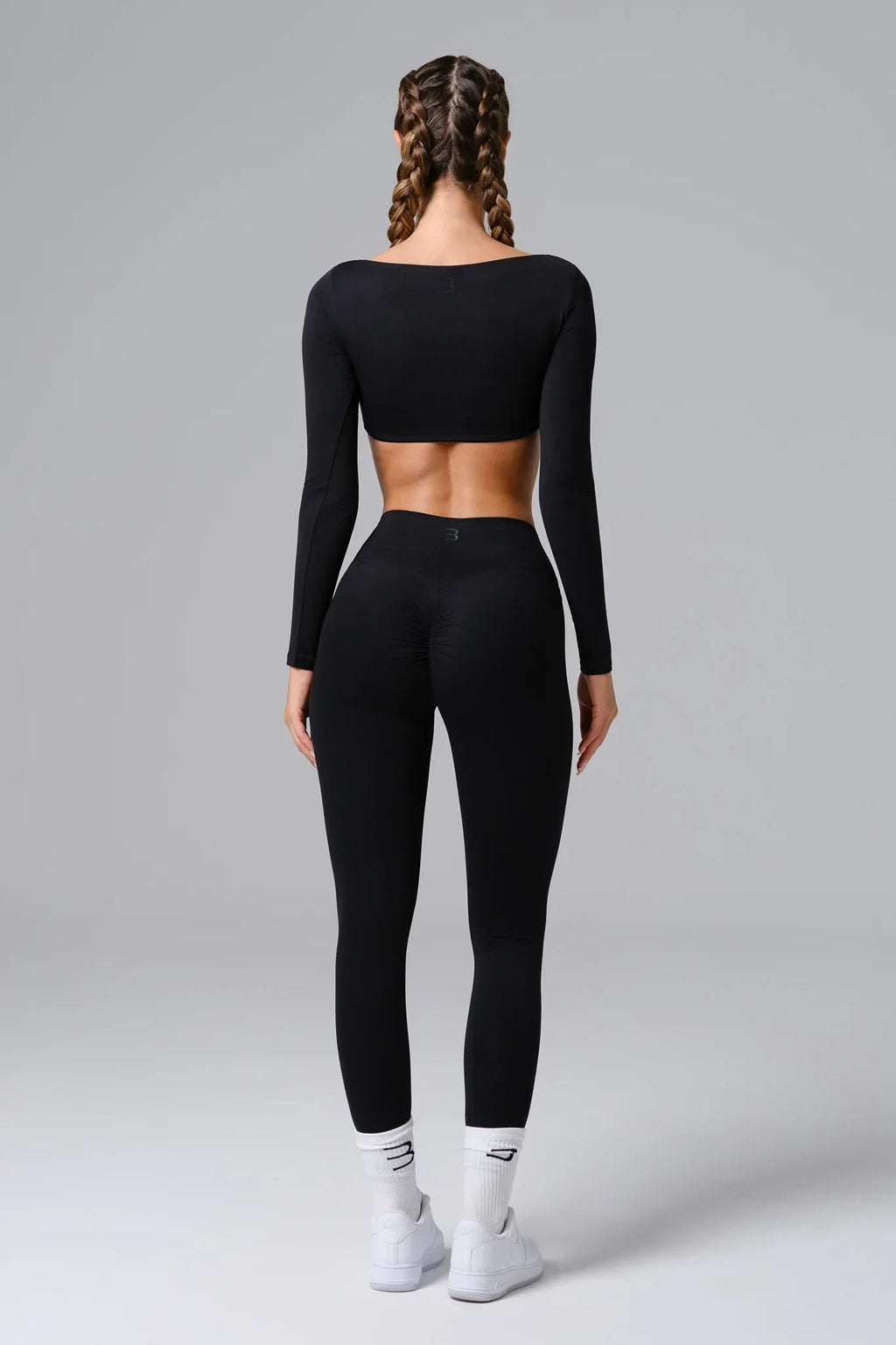 Camila Scrunch Leggings - Black