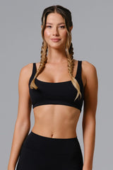 Camila Sports Bra - Black (FINAL SALE)