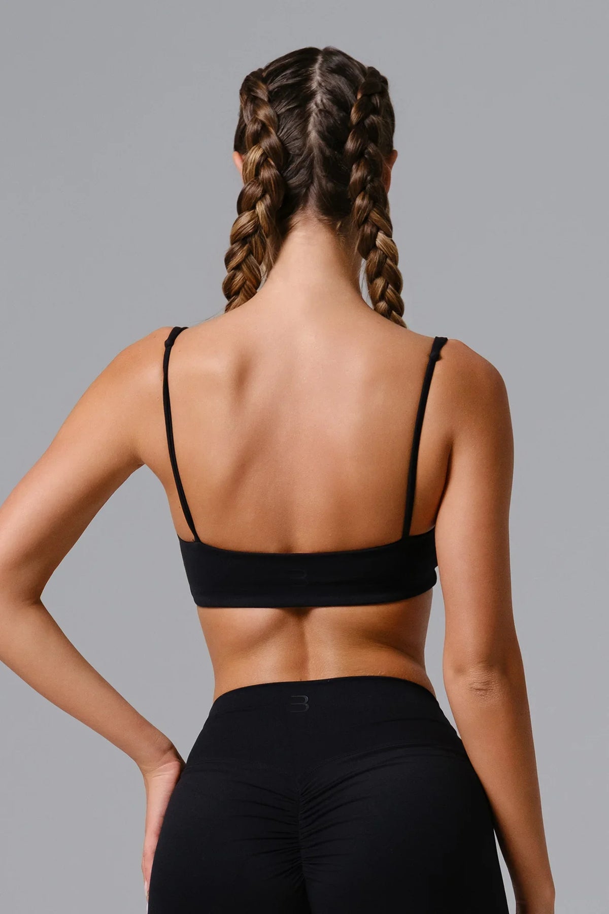 Camila Sports Bra - Black (FINAL SALE)