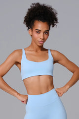 Camila Sports Bra - Crystal Blue (FINAL SALE)