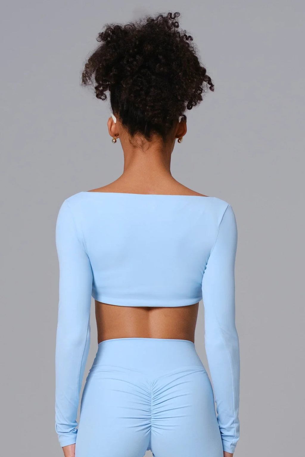 Camila Crop Top - Crystal Blue (FINAL SALE)