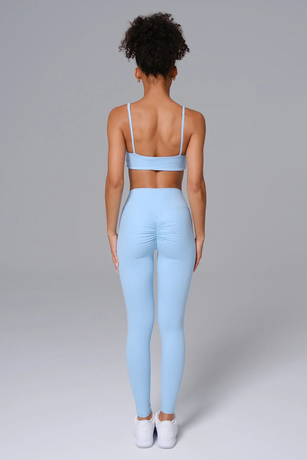 Camila Scrunch Leggings - Crystal Blue (FINAL SALE)
