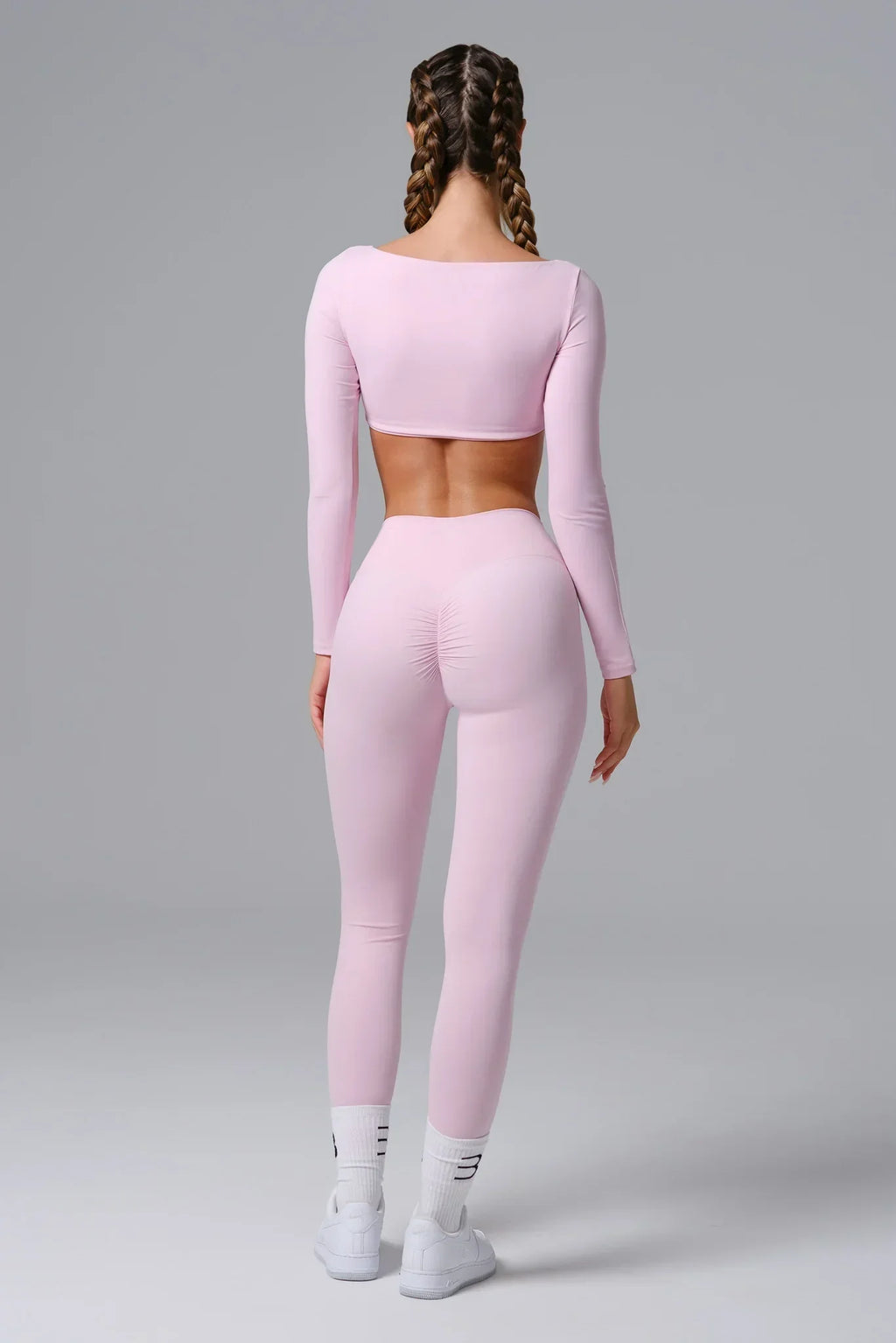 Camila Scrunch Leggings - Pink