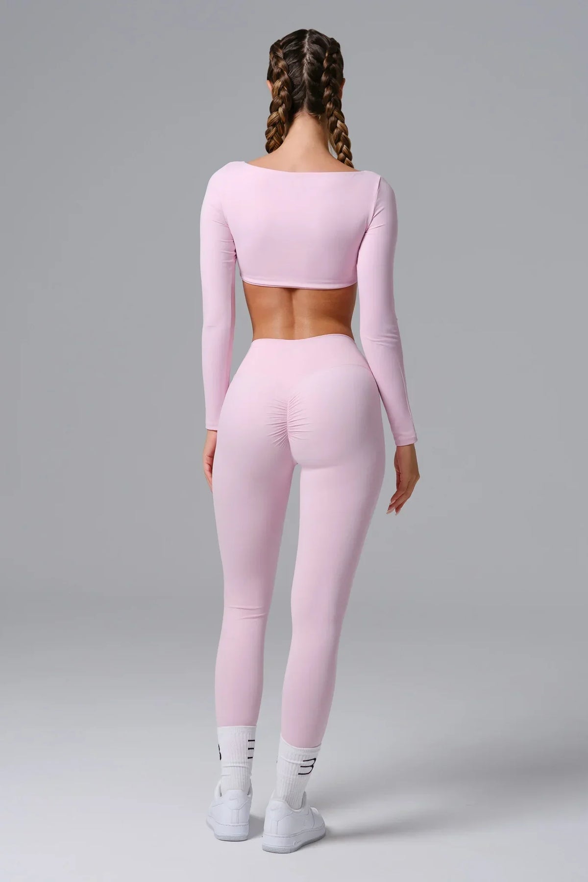 Camila Scrunch Leggings - Pink