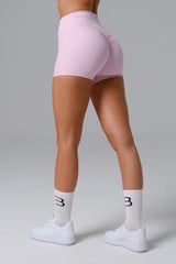 Camila Scrunch Shorts - Pink