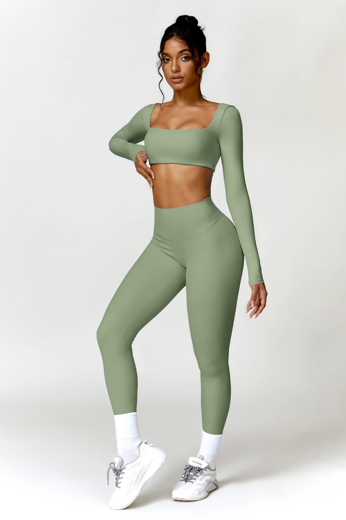 Istanbul Leggings - Pistachio