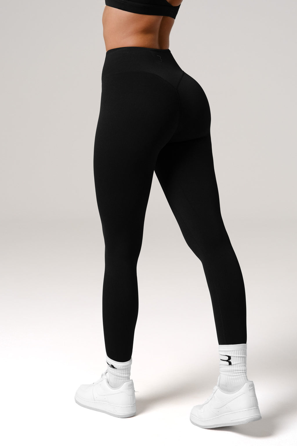 Flex Invisible Scrunch Leggings - Black