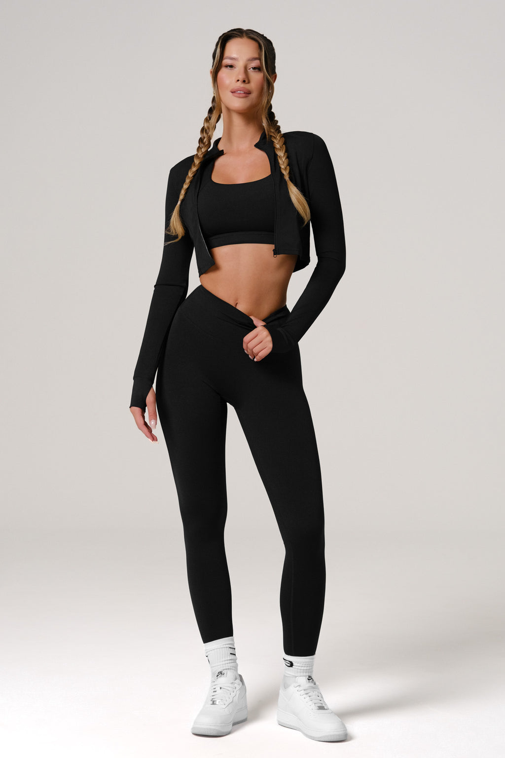 Flex Invisible Scrunch Leggings - Black