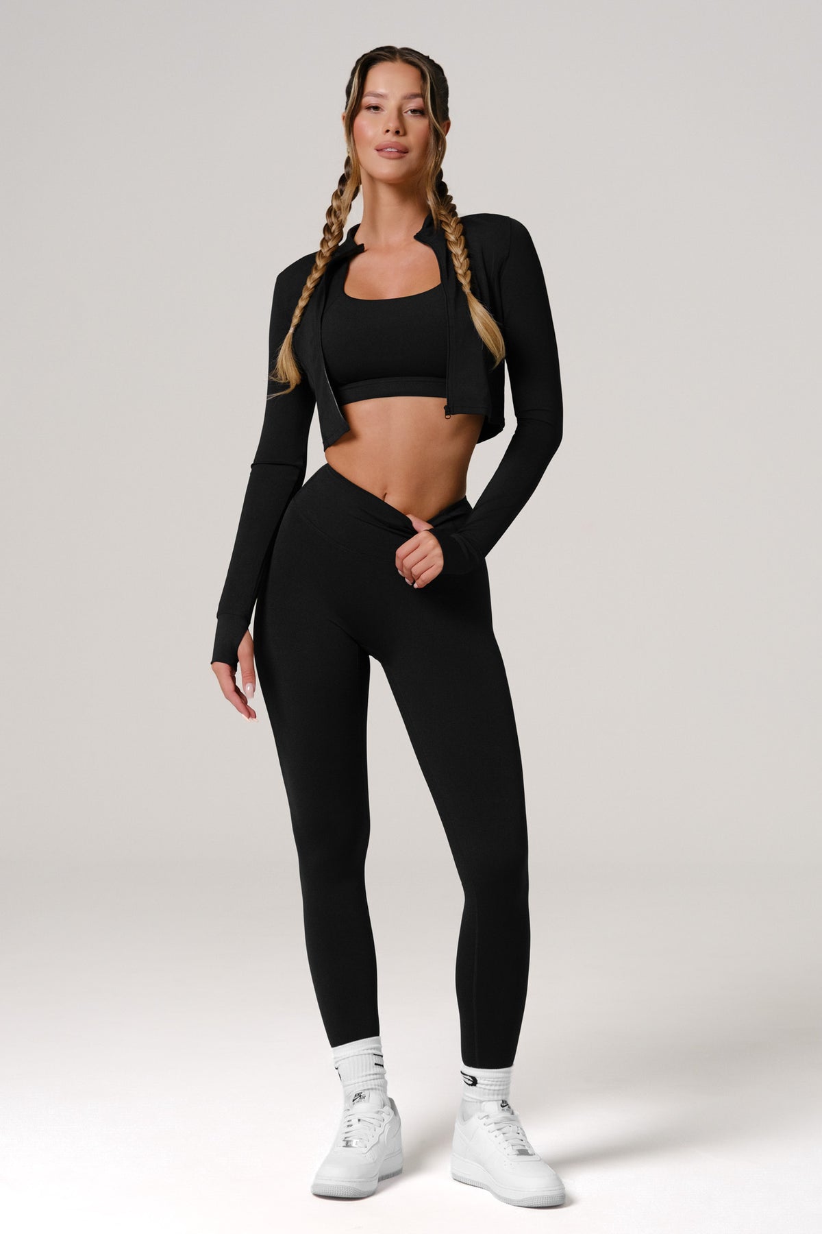 Flex Invisible Scrunch Leggings - Black
