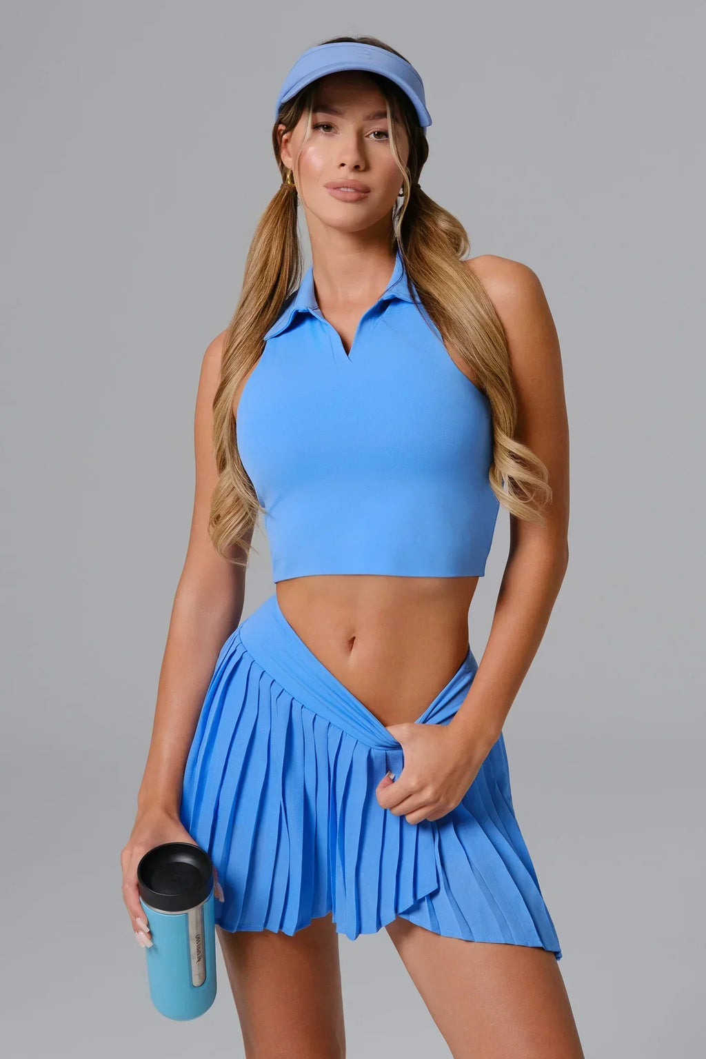 Daphne Skirt - Capri Blue