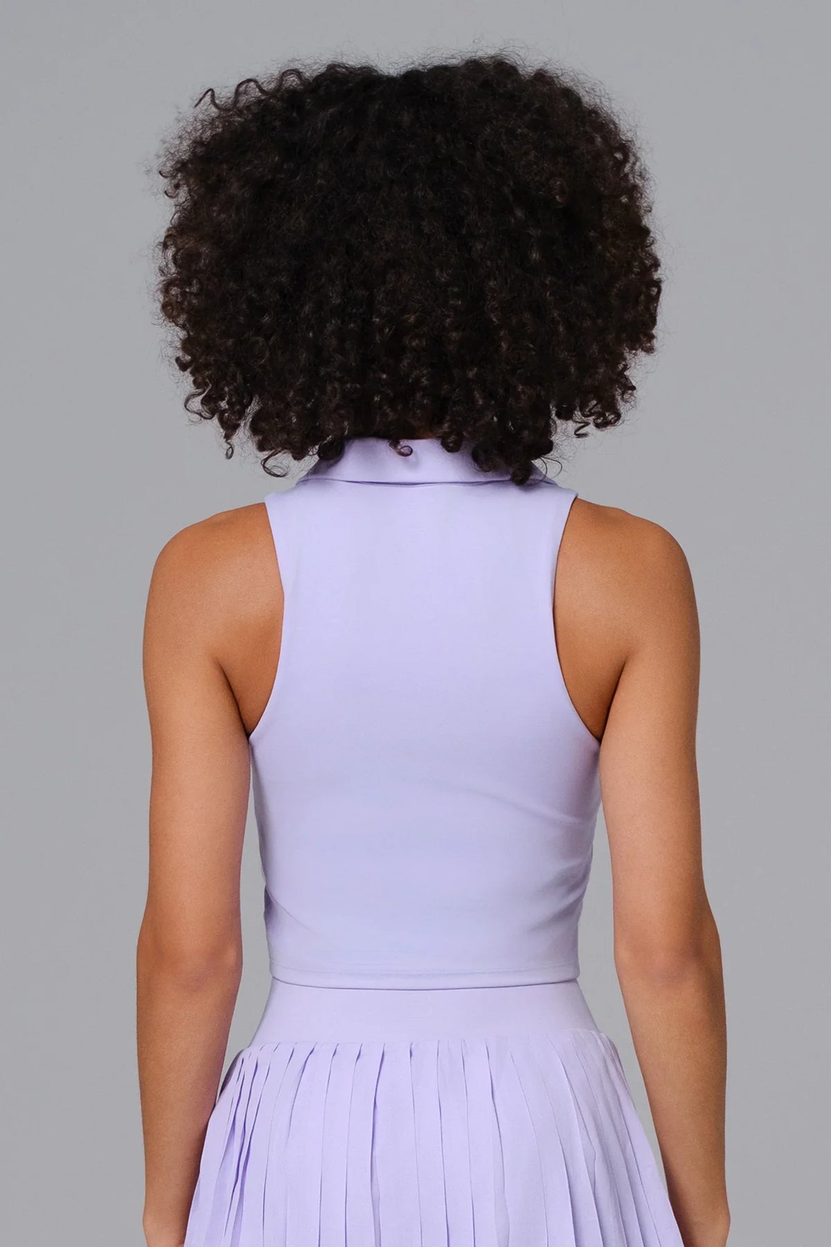 Daphne Crop Top - Lavender (FINAL SALE)