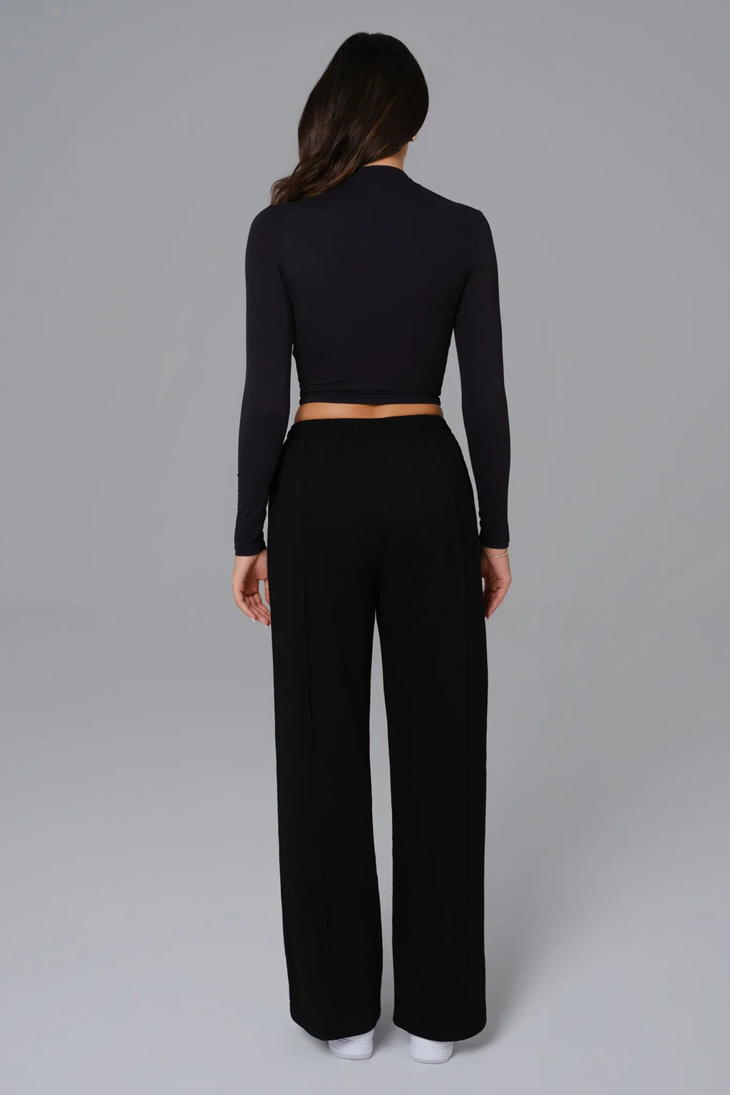 Ellie Long Sleeve Top - Black