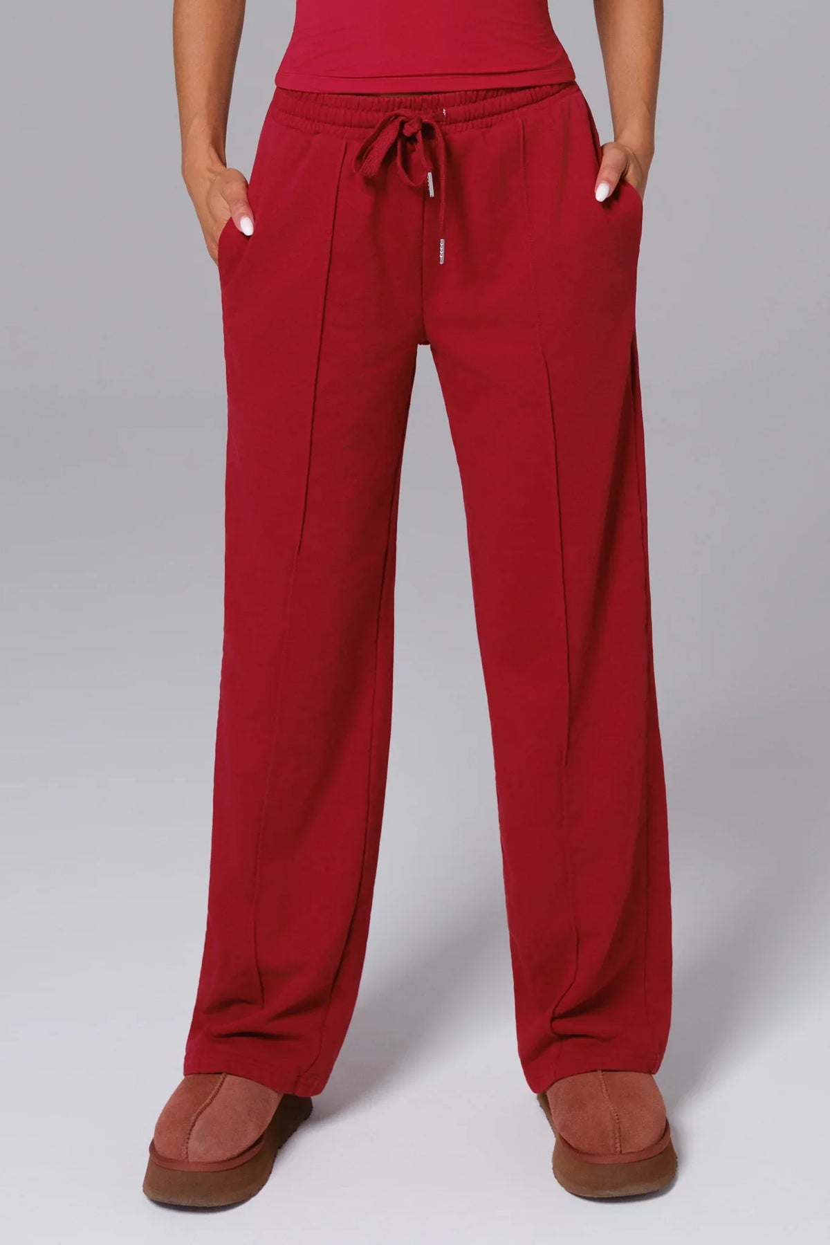 Ellie Sweatpants - Maroon (FINAL SALE)