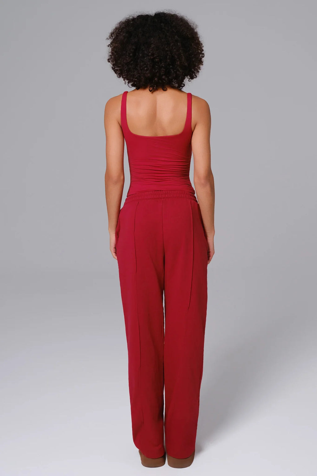 Ellie Sleeveless Top - Maroon (FINAL SALE)
