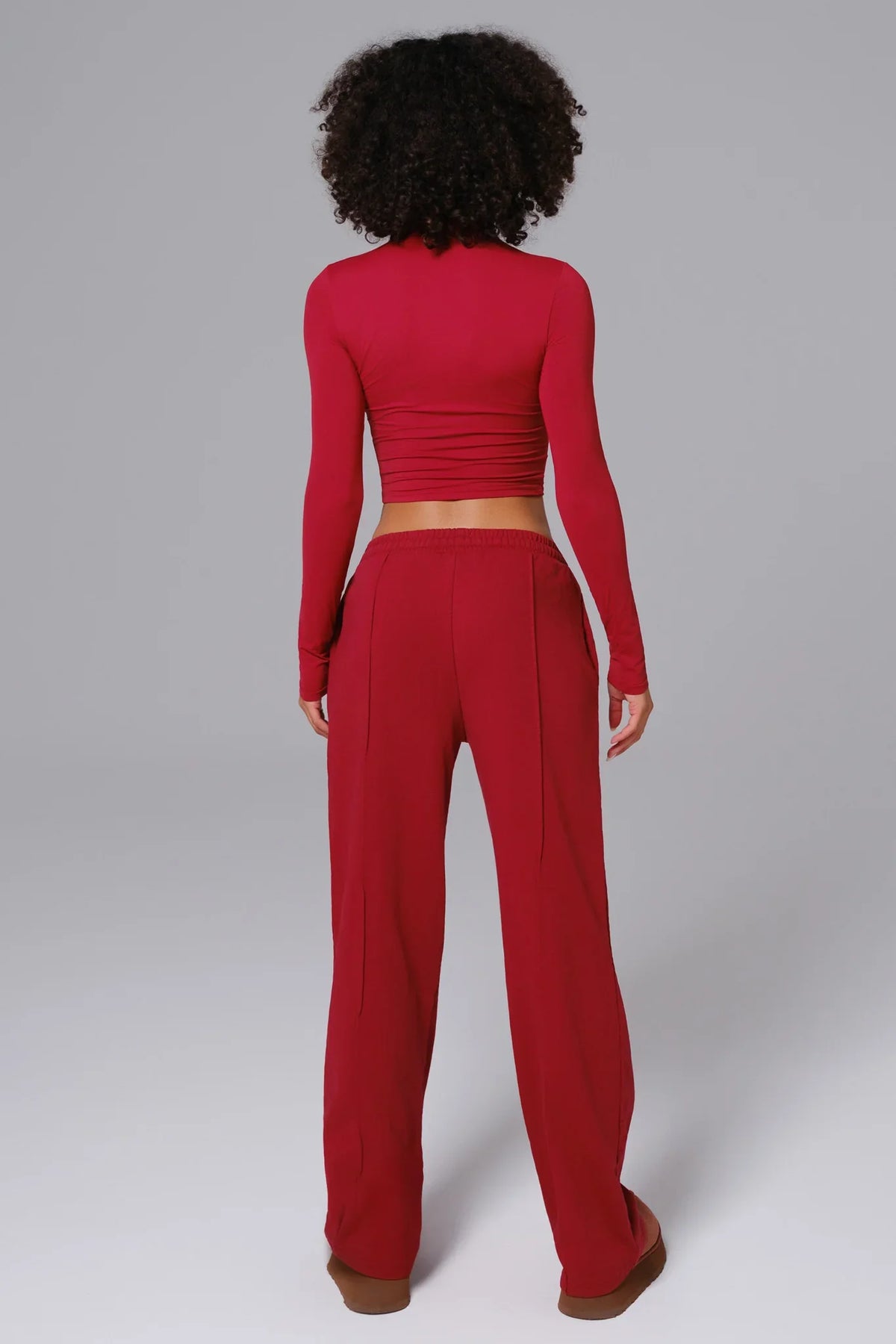 Ellie Sweatpants - Maroon (FINAL SALE)