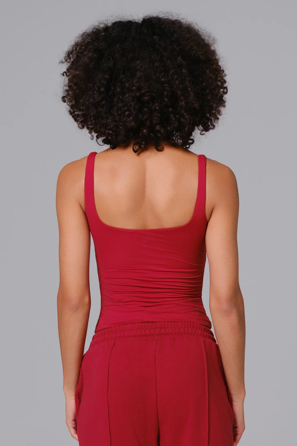 Ellie Sleeveless Top - Maroon (FINAL SALE)