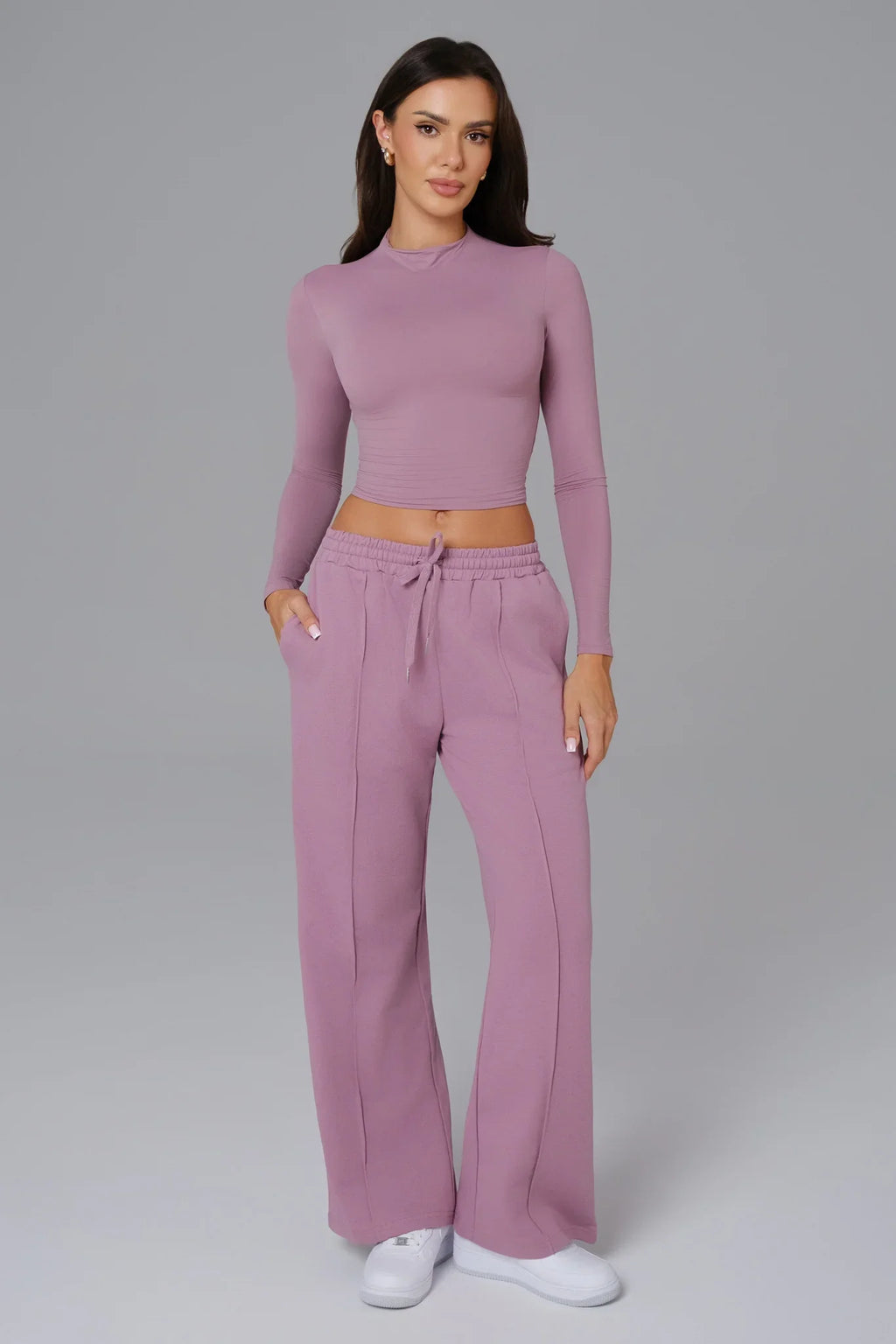 Ellie Sweatpants - Mauve Mist (FINAL SALE)