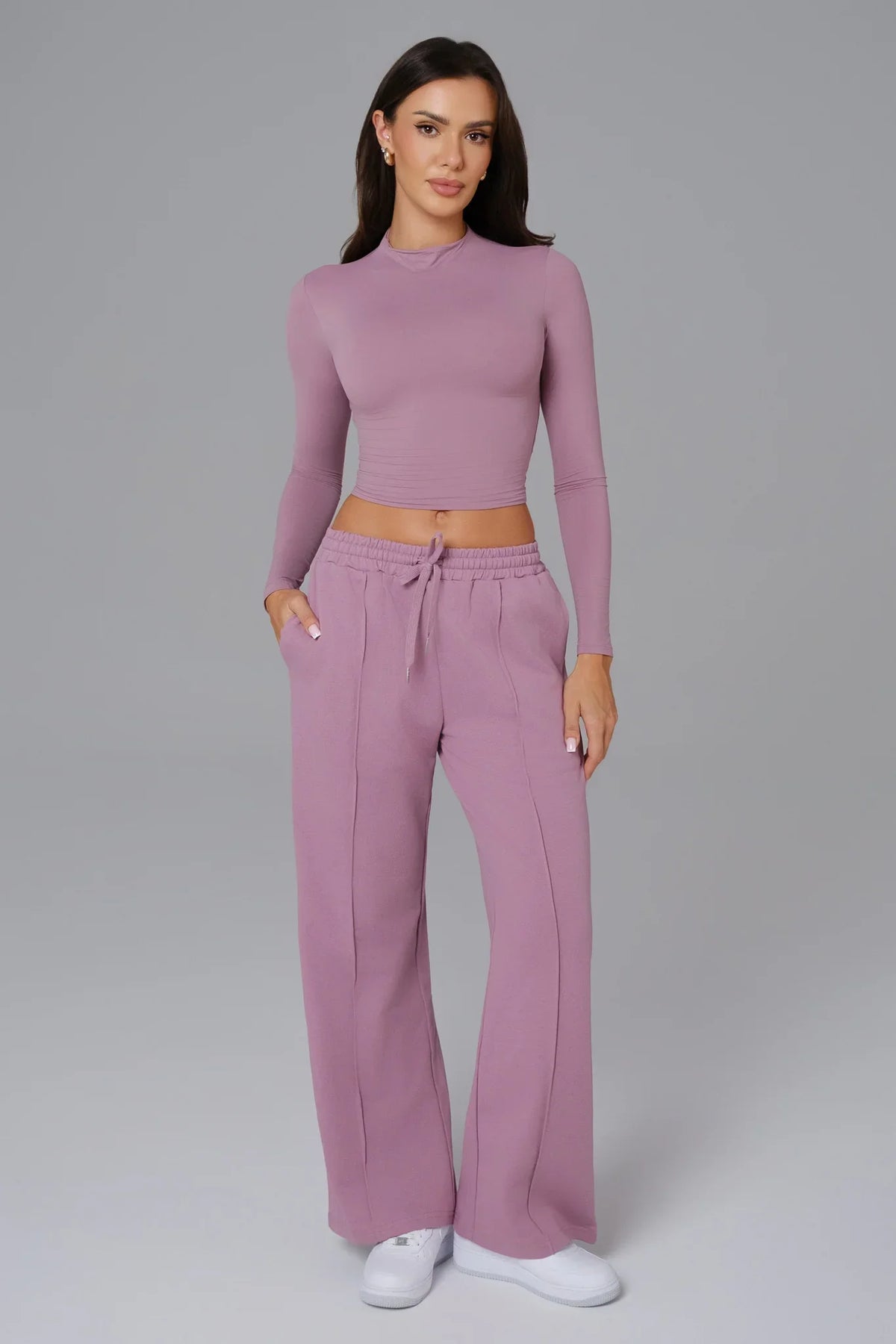 Ellie Sweatpants - Mauve Mist (FINAL SALE)