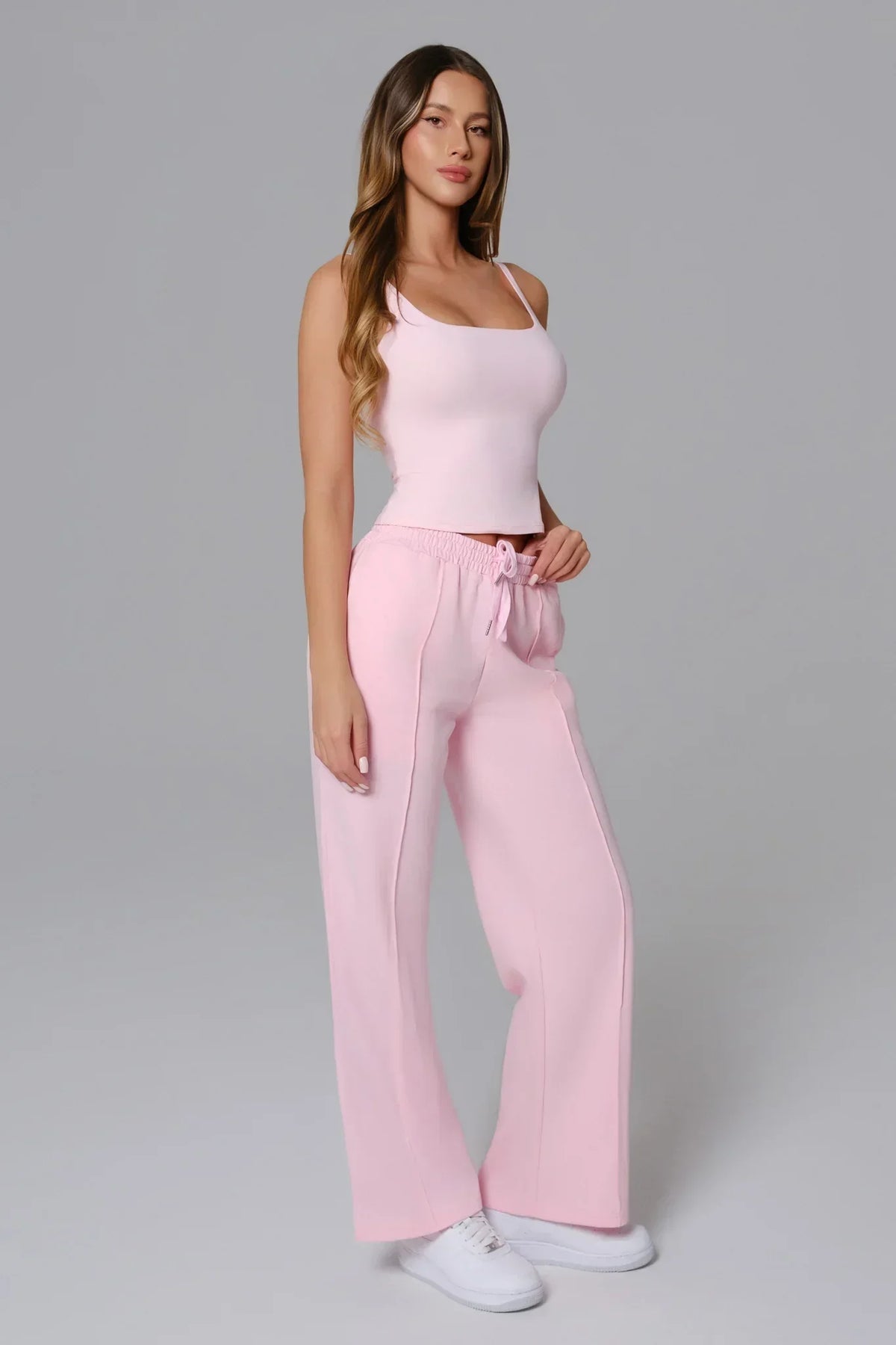 Ellie Sleeveless Top - Misty Rose (FINAL SALE)