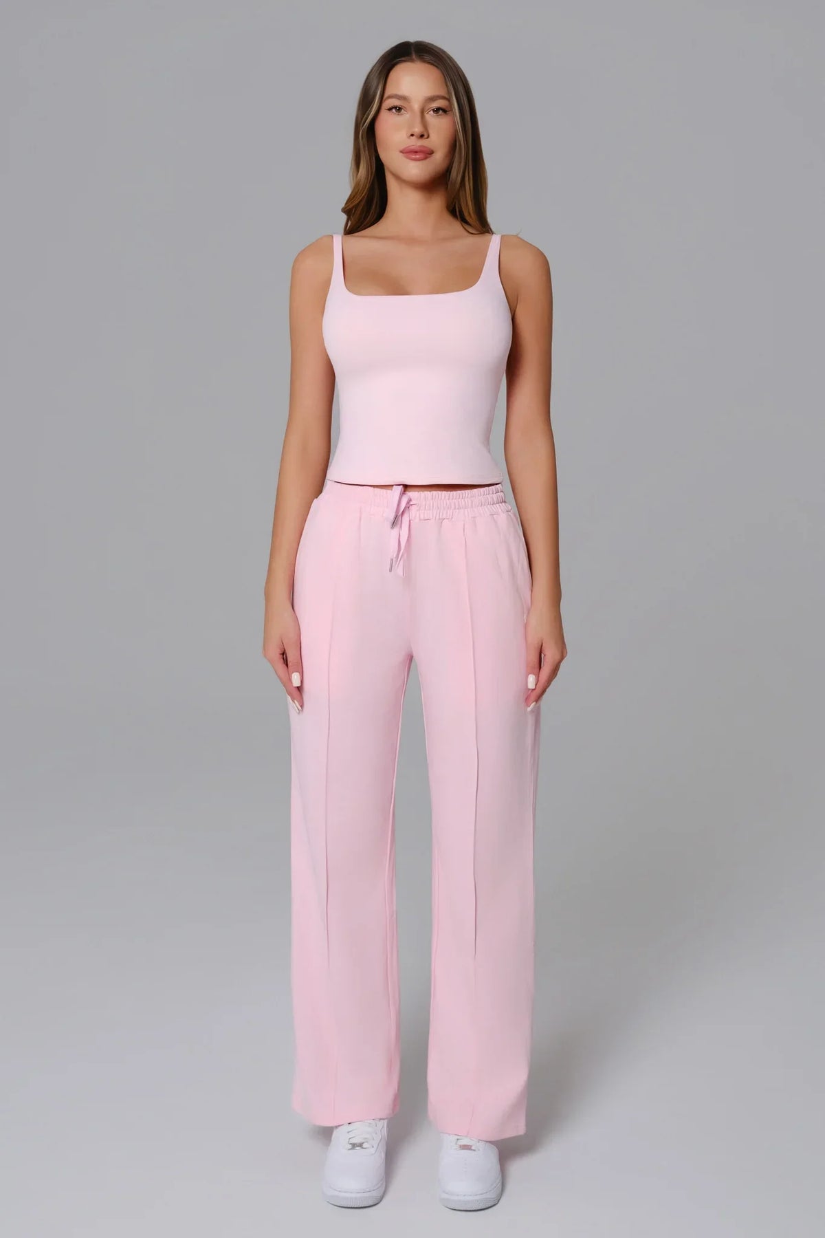 Ellie Sleeveless Top - Misty Rose (FINAL SALE)